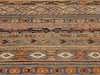 Tribal Khorjan Natural-dye 2'6"x12'0" Hand-knotted Rug -w711