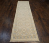Oushak Chobie Natural-dye 2'6"x10'0" Hand-knotted Rug -w589
