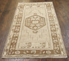Vintage Oushak 3' x 5' Hand-knotted Rug - w132