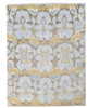 Transitional Ikat Design 8'0"x10'0" Hand-knotted Rug -w1081