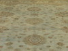 Over-dye Chobie Silver Wash 13'0"x17'0" Hand-knotted Rug -W1131