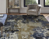 Hand Knotted Wool & Silk Modern Rug KHW9540