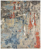 Hand Knotted Wool & Silk Modern Rug KZF5160