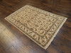 Indo Chobie Natural-dye 4'0"x6'0" Hand-knotted Rug -w649