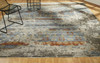 Hand Knotted Wool & Silk Transitional Rug KTS3300
