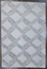 Modern Looped High Low 6'0"x9'0" Hand-knotted Rug -w11156