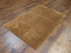 Plain Modern Design 4'0"x6'0" Hand-knotted Rug -w363
