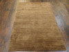 Plain Modern Design 4'0"x6'0" Hand-knotted Rug -w363