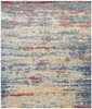 Hand Knotted Wool & Silk Modern Rug KEQ5870