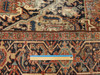 Persian Antique 1840' Heriz Hand-knotted Rug 10'8"x15'9" -w1152