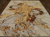 Modern Abstract Design 8'0"x10'0" Hand-knotted Rug -W1033