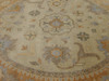 Turk Oushak Natural-dye 8'0"x8'0" Hand-knotted Rug -w516
