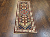 Tribal Kazak Size: 2'6" x 6'0'' Hand-knotted Rug - w211