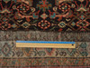 Antique Persian Hamadan 4'0x11'0" Hand-knotted Rug -W1173