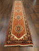 Tribal Heriz Hand knotted Wool Rug 2'6" x13'10"- W801