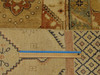 Patchwork Natural-dye Vintage Look 8'0"x11'0" Hand-knotted Rug -w11028