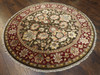Jaipur Kashan 6'0"x6'0" Hand-knotted Rug -w449