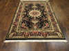 Fine Persian Qum 5'0"x8'0" Hand-knotted Rug -W740