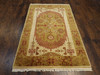 Tribal Anatolian Design 4'0"x6'0" Hand-knotted Rug -w632