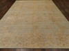 Transitional Broken Design Hand Carved 9'0"x12'0" Hand-knotted Rug -W773