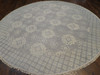 Fine Oushak Silver-Wash Hand knotted Wool Rug 11'9" x 11'9" - W11340