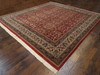 Tribal Persian Herati Mir 10 x 10 Hand knotted Wool Rug - w547