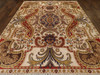 Fine Silky Abusson 8'0"x10'0 Hand-knotted Rug -w11149