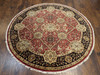 Fine Persian Tabriz 6'0"x6'0" Hand-knotted Rug -w466