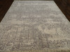 Ikat Oxidized Carved Silky 8'0"x10'0" Hand-knotted Rug -w11161