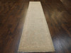 Oushak Chobie White Wash 2'6"x12'0" Hand-knotted Rug -w699