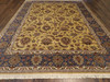 Fine Kashan Tie Dye 9'0"x12'0" Hand-knotted Rug -w311