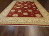 Turk Oushak Natural-dye 10'0"x14'0" Hand-knotted Rug -W382