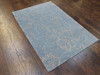 Transitional Rose Design 4'0"x6'0" Hand-knotted Rug -w357