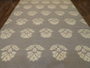 Coastal Flat-Weave Indoor/Outdoor Beach Rug 8'0"x10'0" Hand-knotted Rug -w1084