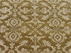 Transitional Damask 2'6"x8'0" Hand-knotted Rug -w397