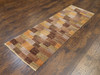 Modern Gabbeh 2'6"x8'0" Hand-knotted Rug -w408