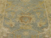 Turk Oushak White Wash Natural-dye 3'0"x10'0" Hand-knotted Rug -w11284