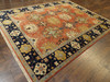 Fine Sherapi Ziegler Natural-dye 8x11 Hand-knotted Rug -w964