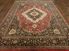 Fine Persian Tabriz 8x10 Hand-knotted Rug -w966