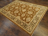 Oushak Chobie Natural-dye Antique Wash 6'0"x9'0" Hand-knotted Rug -W884