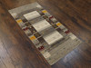 Persian Gabbeh 2'0"x4'0" Hand-knotted Rug -w11082