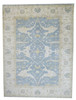 Turk Oushak Natural-dye 9'0"x12'0" Hand-knotted Rug -w289