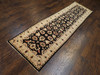 Oushak Chobie Natural-dye 2'6"x10'0" Hand-knotted Rug - w575