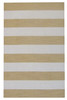 Coastal Flat-Weave Indoor/Outdoor Beach 5'0"x8'0" Hand-knotted Rug -W8200