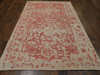 Modern Broken High Low 6'0"x9'0" Hand-knotted Rug -w724