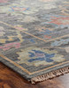 Hand knotted Wool & Silk Oushak Rug KAA8920