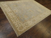 Turk Anatolian Oushak Silver Wash 8'0"x10'0" Hand-knotted Rug -w11302