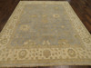 Turk Anatolian Oushak Silver Wash 8'0"x10'0" Hand-knotted Rug -w11302