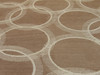 Modern Nepalese Circle Design 9'0" x 12'0" Hand-knotted Rug - w765