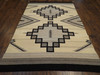 American Indian Flat Weave Durry 6'0"x9'0" Hand-knotted Rug- robin-5